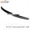 A6 C7 M4 style carbon fiber rear boot wing spoiler for Audi A6 C7 2012-2018 4 door sedan