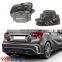 Exhaust tip end pipe for Mercedes Benz A class W176  & CLA class W117 stainless steel exhaust pipe