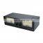 VU2-L Bulb Version MIC+LINE Dual Audio Splitter Box 4-Way Switcher Sound Level Indicator VU Meter