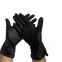 Black Disposable Barber Gloves For Hair Dye blend nitrile gloves