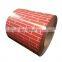 RAL 3020 Color coated 0.35mm thickness Pre Painted Galvanized Steel Coil Sheet PPGI PPGL COIL