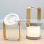 Wooden Handle Portable Lantern Lamp Telescopic Folding LED Table Lamp Rechargeable Desk LED Lamp