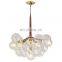 European Style Glass Pendant Lights Beautiful Bubble Glass Pendant Light Living Room Bedroom Led Hanging Lamp