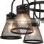 Hot Sell Movable Arms 6 Lights Indoor Home Hotel Room Loft Retro Vintage Metal Ceiling Light