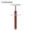 Mans reusable wooden handle eco-friendly metal safety shaving razor