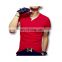 Wholesale Men Sports Gym Fitness Quick Drying Tight Fitting T Shirt Tee Slim Fit Compression Shirt