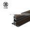 Window glass folding track sliding aluminum door profile has high durability and high temperature resistance