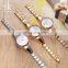 SHENGKE Luxury Bracelet Lady Watch Elegant Dial Hollow Out Band Hidden Clasp Buckle Bracelet Wristwatch K0062L