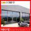 European Standard Triple Tracks Pvc Sliding Doors Three Tracks Glass Door