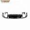 Genuine Body Parts Rear Diffusers For 2017-2020 Audi A3 Upgrade RS3 Rear Lips Silver Black Rear Diffusers