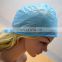 Wholesale Disposable Non Woven Fabric PP Surgical Caps Medical Caps Disposable Hospital Nurse Cap