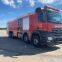 The Mercedes-Benz Arocs 18-ton foam fire and rescue truck.