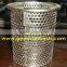 carbon steel Perforated metal basket strainer and CYLINDER | generalmesh