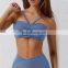 Sling Straps Backless Crop Sports Bras Sweat Wicking Recycled Sexy Custom Tube Tops