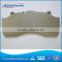 High Shear Strength High Conformity truck bus brake pad steel plate with holes