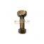 Sinotruk HOWO T5g T7h Tx Truck Spare Parts AZ9100410104 Front Wheel Bolt For Howo Tractor Truck