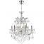 made in china hotel luxury large crystal pendant chrome maria theresa chandeliers