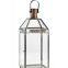 metal hurricane lantern candle holder with clear glass/ large candle holder manufacture