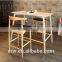 RCH-0801 antique solid wood bar chair cow horn chairs