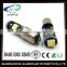 high quality car light 3 smd 5050 led ba9s