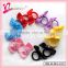 Classical design grosgrain ribbon elastic hair band wholesale elastic hair bow (XH12-2107)