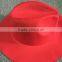 Wholesale Promotional Gift Star Style Wide Brim Wool Felt Fedora Sun Cap