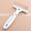 Pets Double Row Comb Steel Pins Cat Grooming Rake Dog Brush