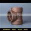 Copper cross fitting