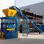 QT4-24 semi-automatic concrete hollow blocks molds with design building machinery
