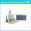 11.6 inch tablet pc leather keyboard case, wireless bluetooth leather case