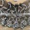 MSDS Factory fashion cheap black net 17.5cm nylon embroidery Lace fabric for kids clothing