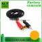 SLT 10ft Factory Outlet 3.5mm to 2 RCA Auxiliary Stereo Audio Cable