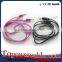 New Products Flat Stereo to 3.5mm Jack AUX Cable Audio Wire with LED Light-Up