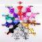 Babygirl shiny Chiffon Flower Hair Bow headbands with bowknots