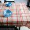 Yarn dayed table cloth