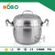 non-magnetic 201 2-layer stainless steel steamer