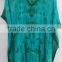 Tye Dye Silk Kaftan dresses