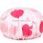 Hair Towel Type and Plain Dyed Pattern Shower Cap
