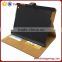 stand leather case for iPad air 2 with card pocket and money compartment