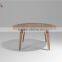 wooden coffee table
