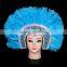 Fashion Turkey Feather Brazilian Carnival Mask