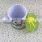 small order plastic soft pvc fruit design coaster