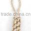 ECO-friendly go green for pets jute-cotton with rope toys handle