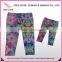 Lovely Organic Baby Leggings Flower Printing Leggings For Baby Girls