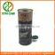 black olive oil glass cans with stoppers