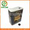 Metal,0.23mm thickness tinplate---Grade A / Recyclable Material and Paint Use olive oil tin cans