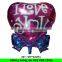 Wholesale Heart Shape with Bowknot Helium Balloon Price