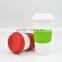 Free Sample 400ML Thermo Coffee Mug,Plastic Coffee Mug with Silicone Band                        
                                                Quality Choice