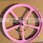 2016 hot selling fixie bike fixed gear bike magnesium alloy aerospoke wheel wheelset china factory