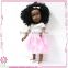 Vinyl Black Dolls 18 Inch Cartoon Design OEM african dolls for children
